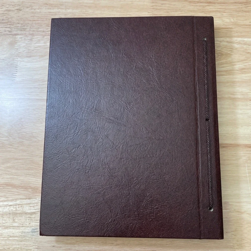 Leaves of Gold Anthology Clyde Francis Lytle Brownlow Publishing Cord Tied Brown